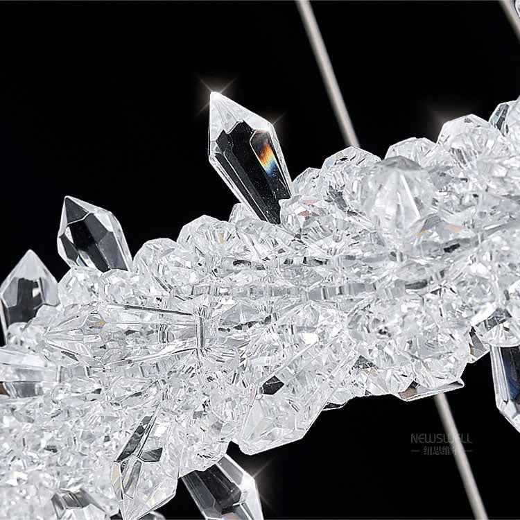 Glori Modern Crystal Chandelier