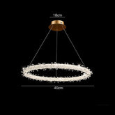 Glori Modern Crystal Chandelier