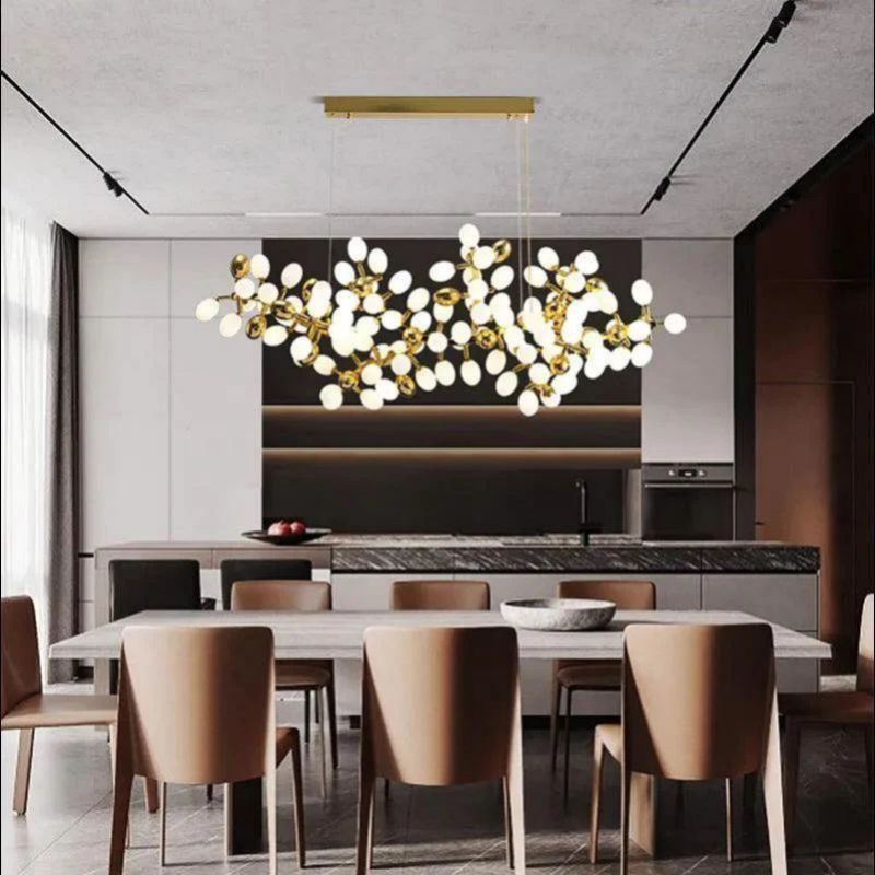 Aria Grapes Horizontal Branch Chandelier