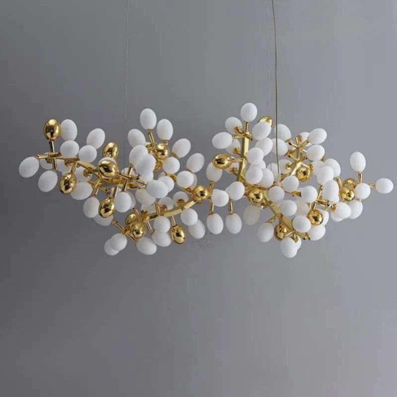 Aria Grapes Horizontal Branch Chandelier