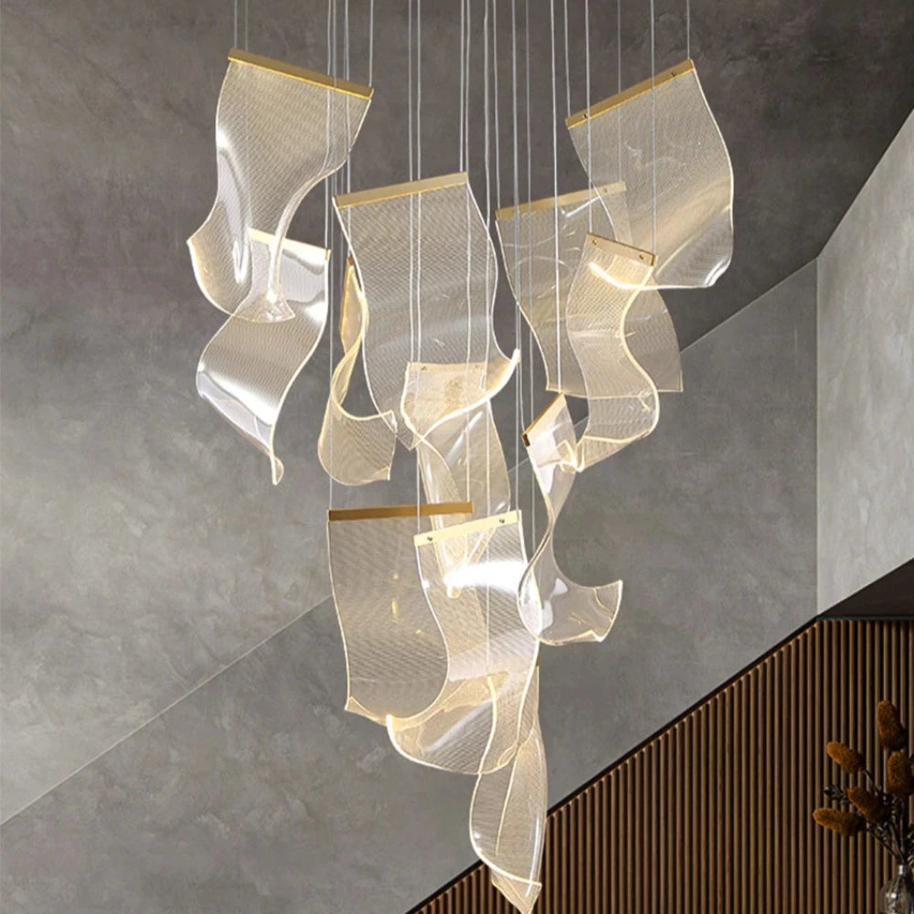 Aria Sali Modern Suspension Round Chandelier