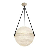 Alabaster Globe Pendant Light 10"D 20"D