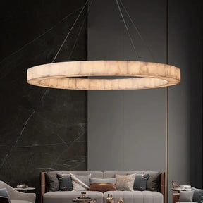 Marble Ravage Round Chandelier 60"