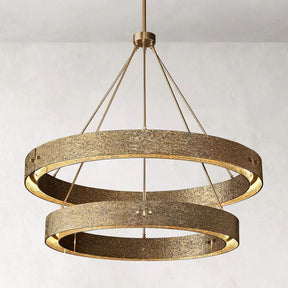 Veuvery Two-Tier Round Chandelier D 60"