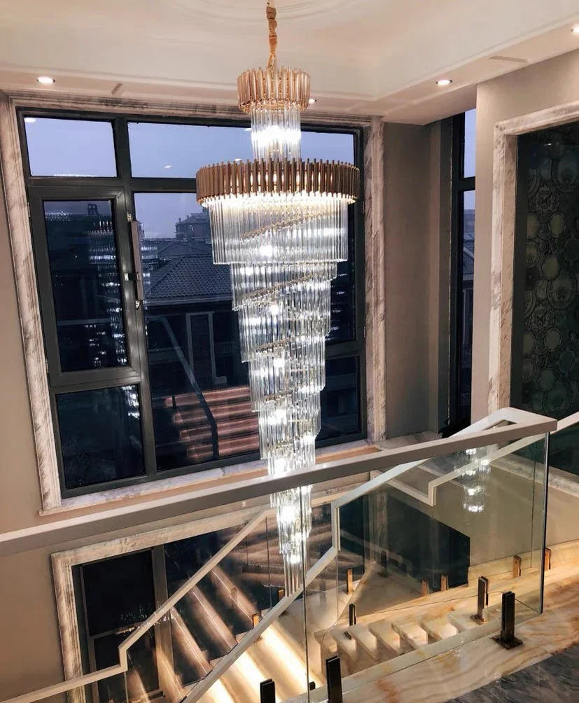 Cyrus Multiple Tier Crystal Chandelier