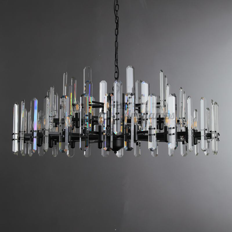 Aria Brous Prism Round Chandelier