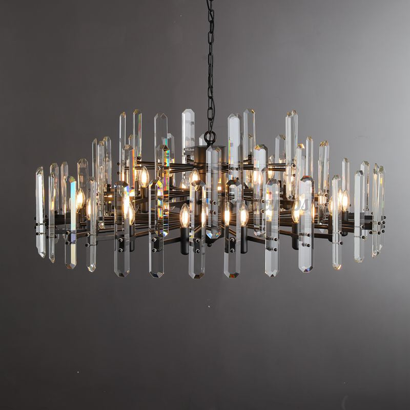 Aria Brous Prism Round Chandelier