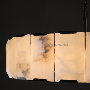 Aria Harry Calcite Round Chandelier