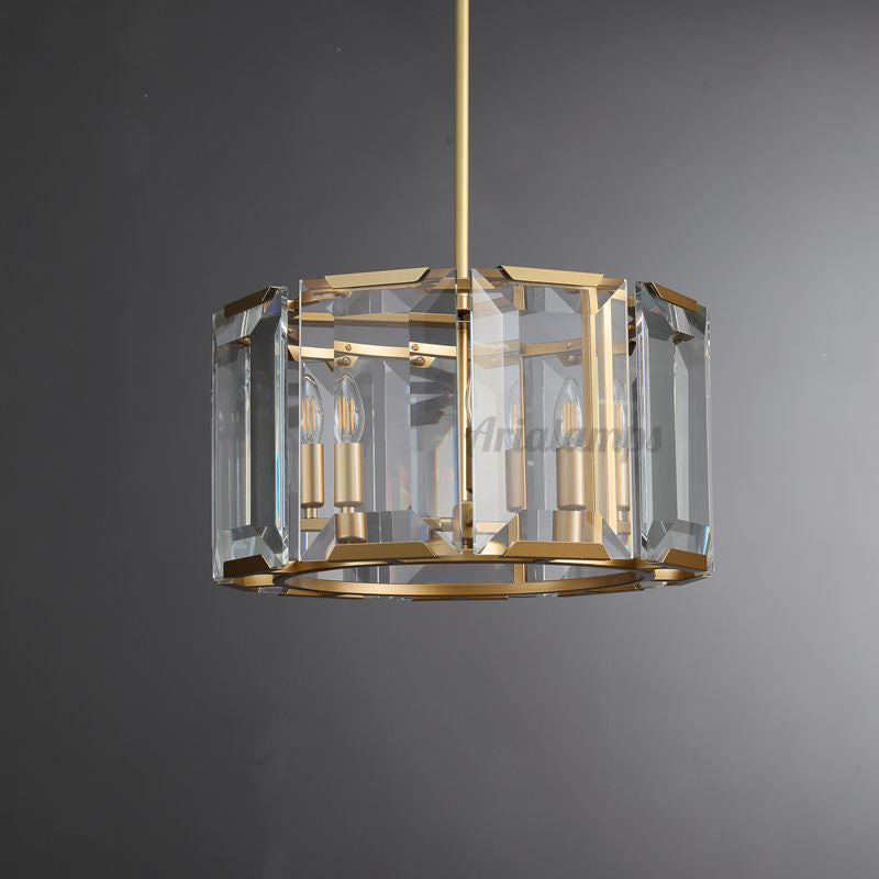 Aria Harry Crystal Round Chandelier