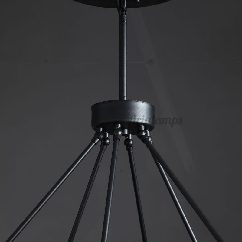 Aria Pera Round Chandelier 36"/48"/60"