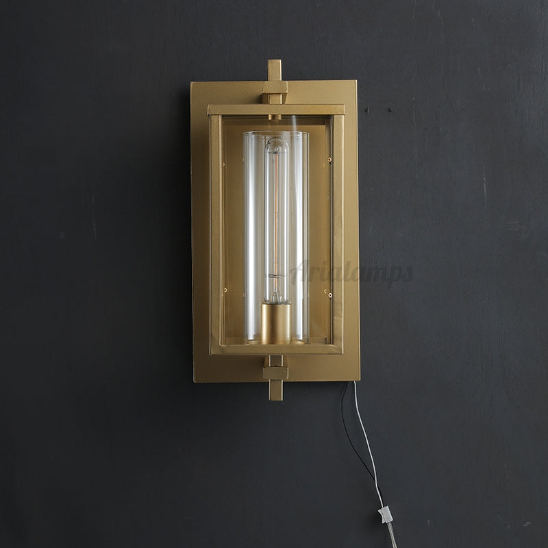 Aria Denali Square Outdoor Wall Sconce