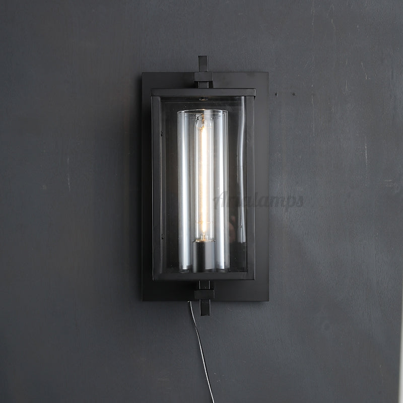 Aria Denali Square Outdoor Wall Sconce