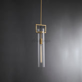 Aria Mason Glass Cylindrical Pendant Light