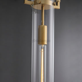 Aria Mason Glass Cylindrical Pendant Light