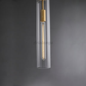 Aria Mason Glass Cylindrical Pendant Light