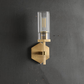 Aria Roval Hexagonal Wall Sconces