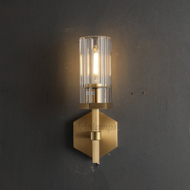 Aria Roval Hexagonal Wall Sconces