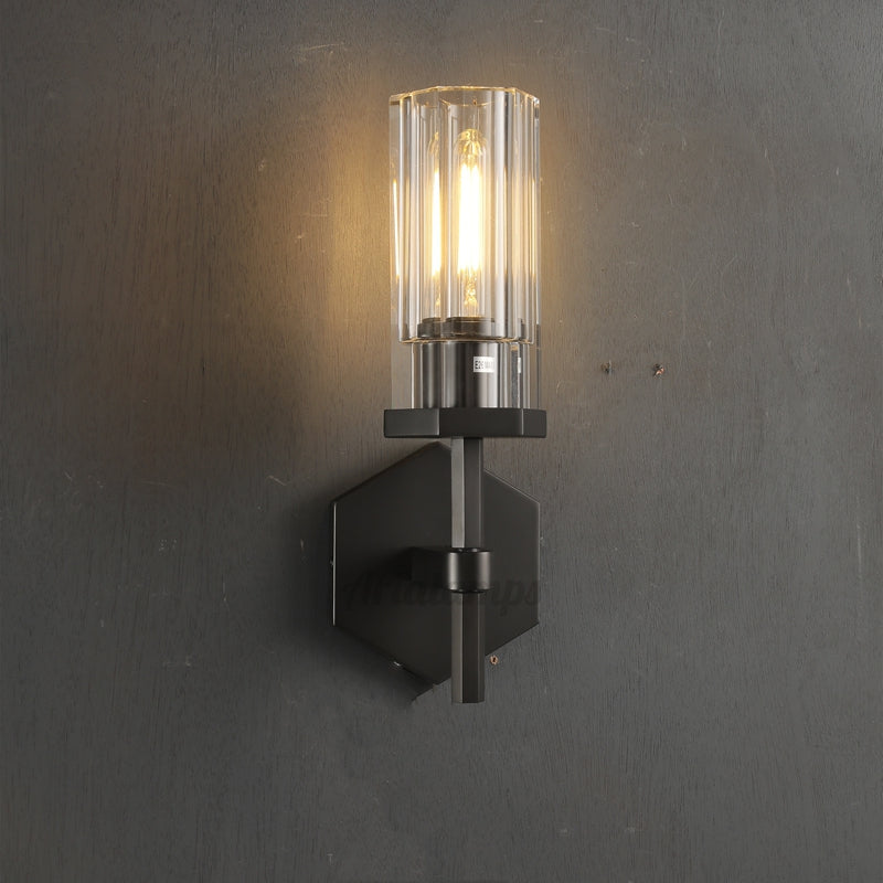 Aria Roval Hexagonal Wall Sconces