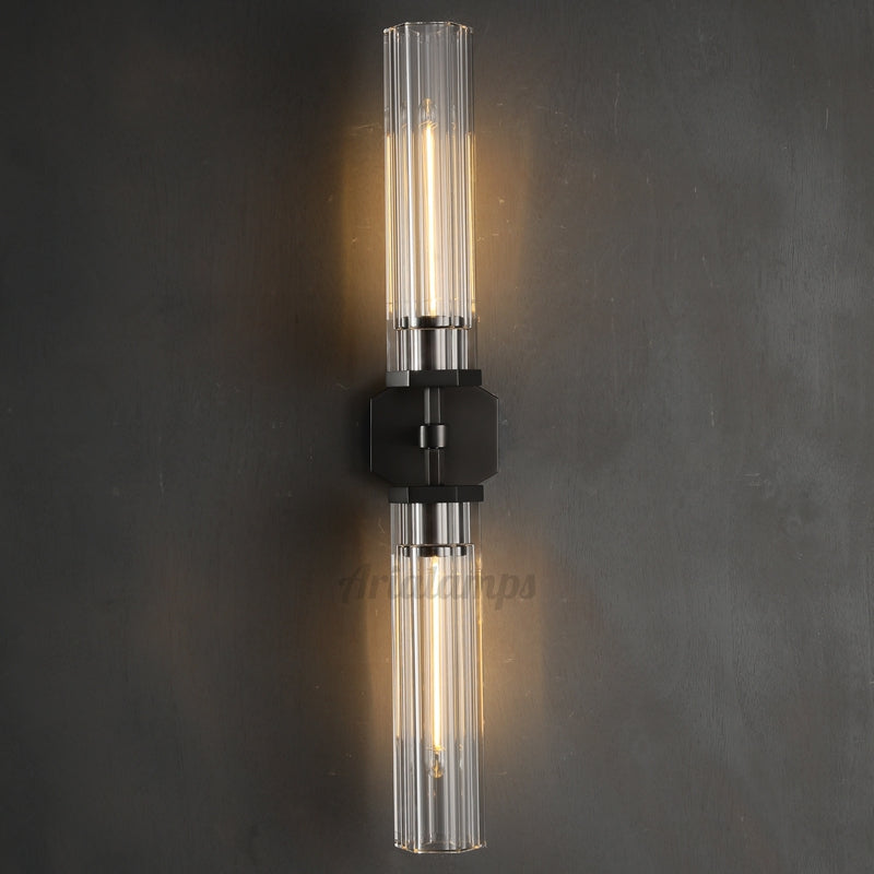 Aria Roval Hexagonal Linear Wall Sconces