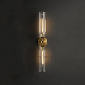 Aria Roval Hexagonal Linear Wall Sconces