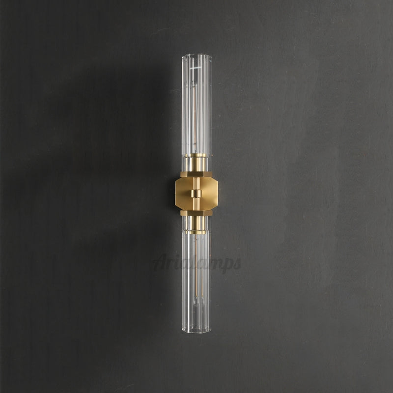 Aria Roval Hexagonal Linear Wall Sconces