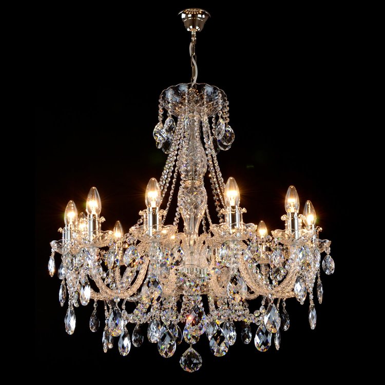 Aria Imperial 12 Light Swarovski Crystal Chandelier