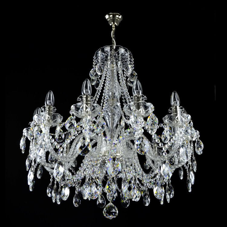 Aria Imperial 12 Light Swarovski Crystal Chandelier