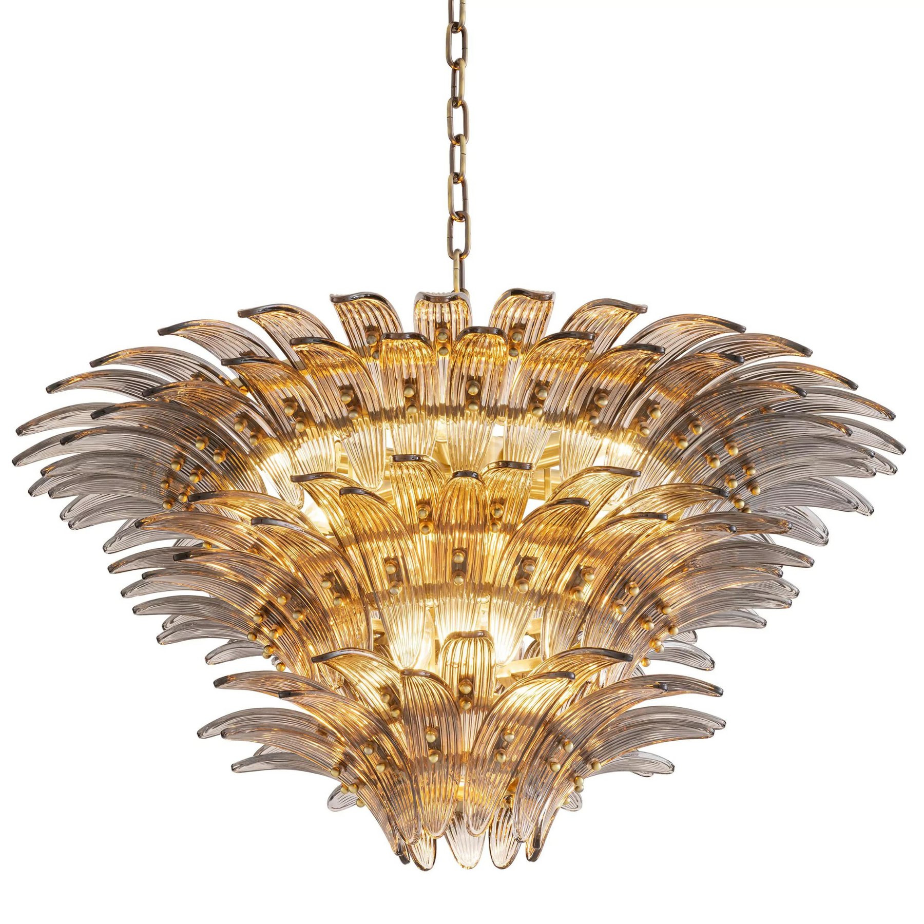 Aria Italo (Brass) Modern Chandelier