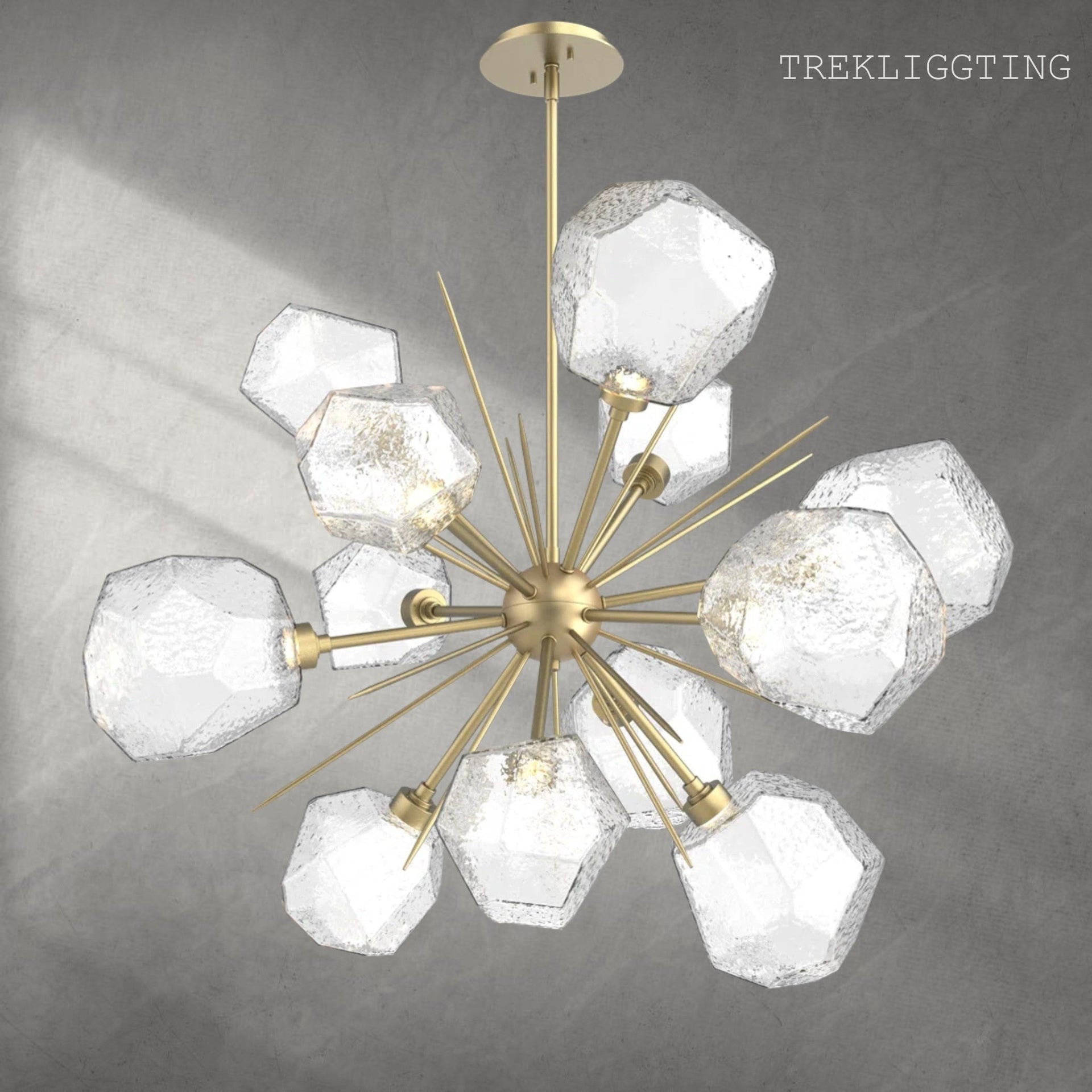 Gem Starburst Chandelier