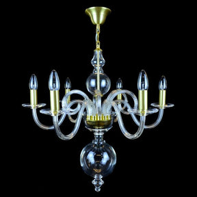 Aria Manoir 6 Light Crystal Chandelier