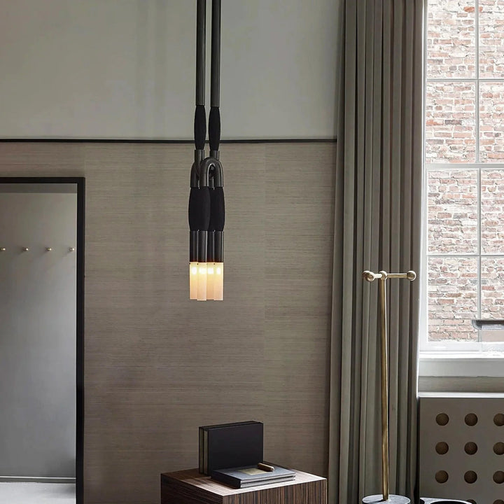 Heritage Horsehair 4-Light Pendant