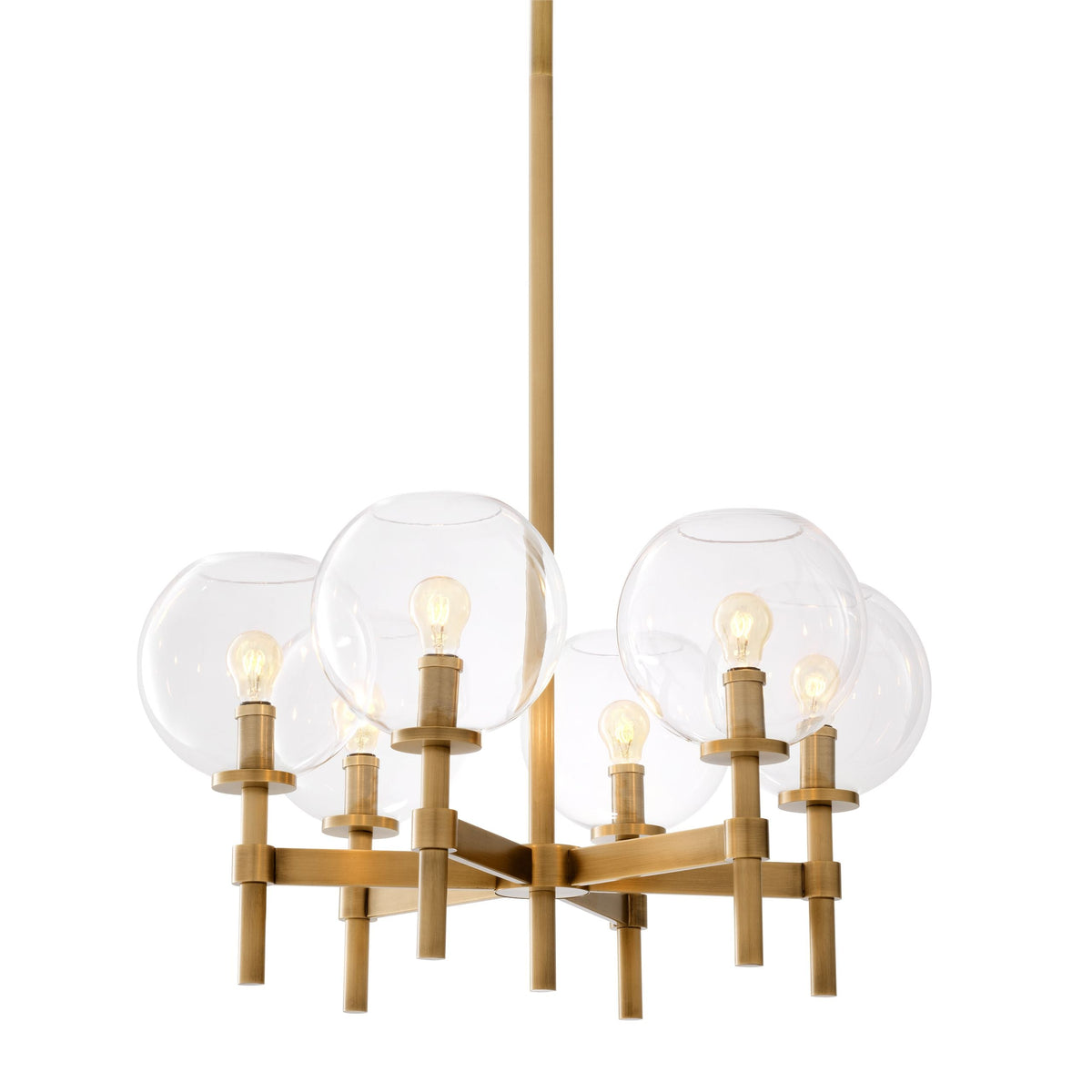 Tango Modern Brass Chandelier [S/T/L] - [Brass] 