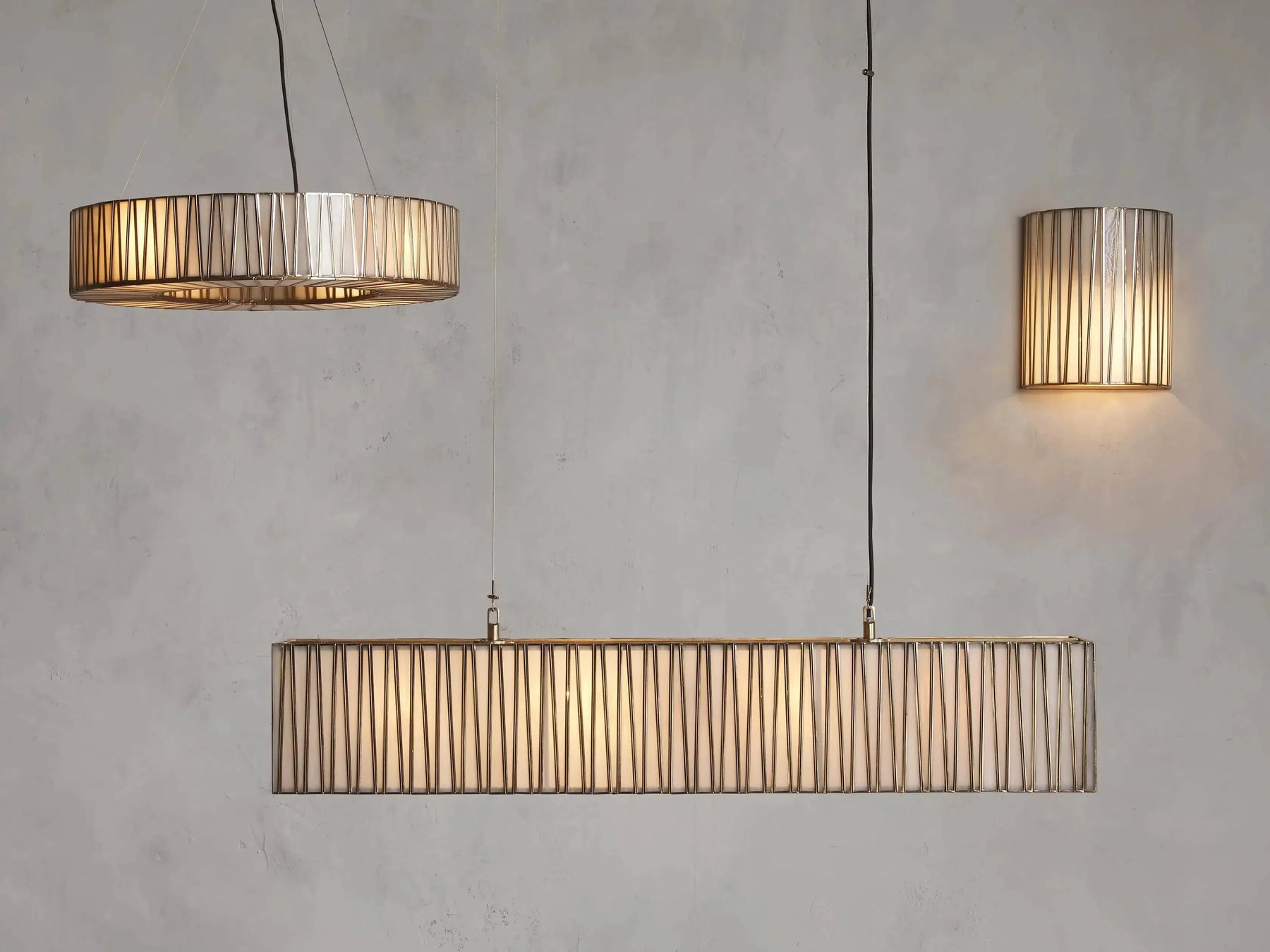 Jeunet Rectangular Chandelier 49''60''72''