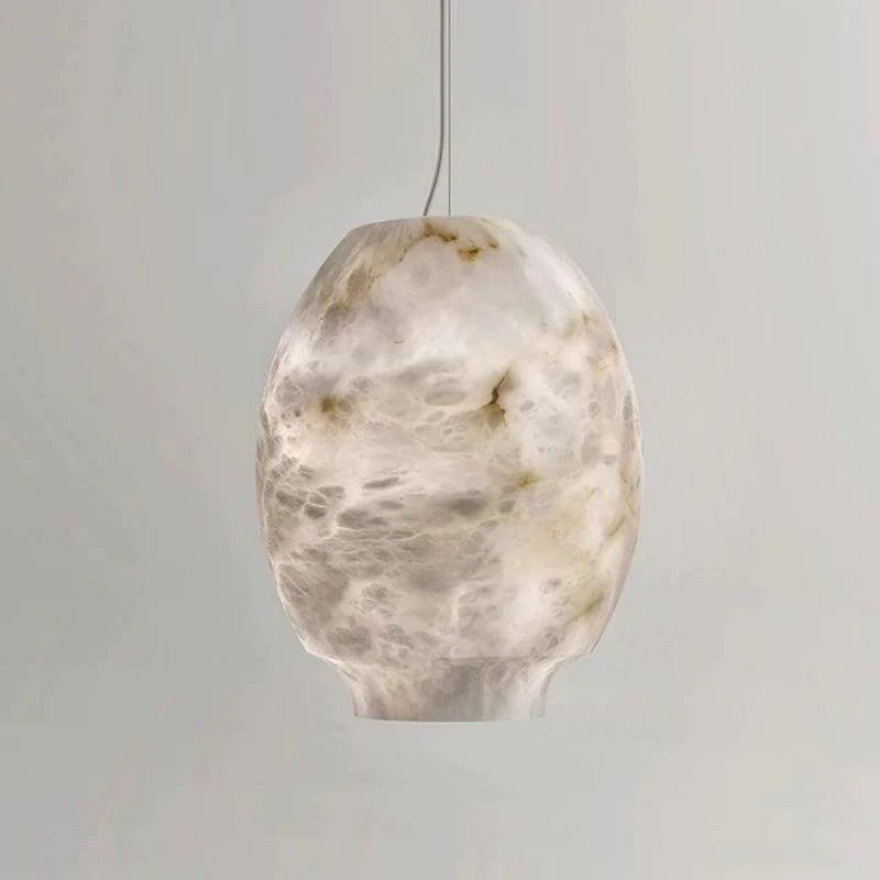 Aria Alabaster Lantern Pendant