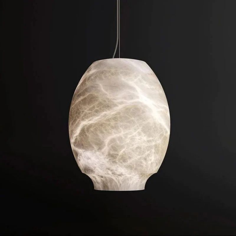 Aria Alabaster Lantern Pendant