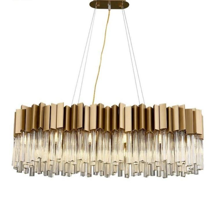 Kubica Oval Crystal Chandelier