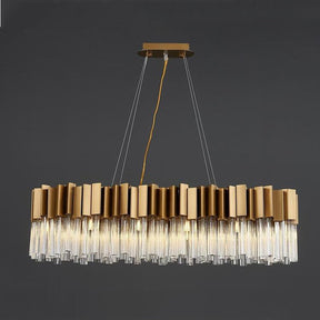 Kubica Oval Crystal Chandelier