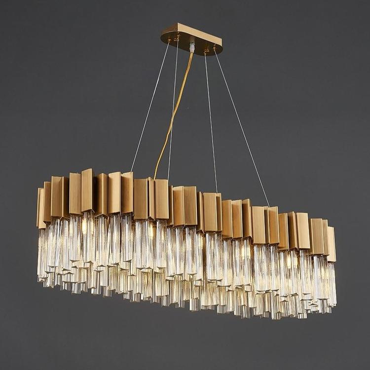 Kubica Oval Crystal Chandelier