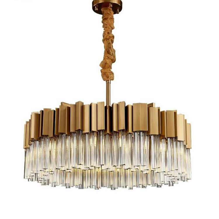 Kubica Round Crystal Chandelier