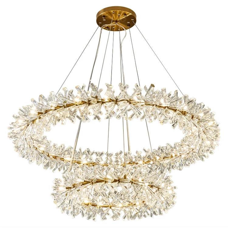 Kylia Ring Crystal Chandelier