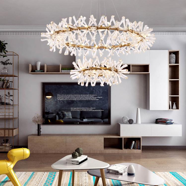 Kylia Ring Crystal Chandelier