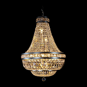 Aria Kingston 12 Crystal Glass Chandelier