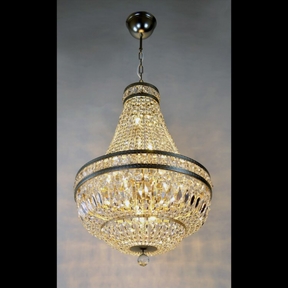 Aria Kingston 12 Crystal Glass Chandelier