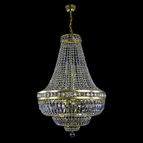 Aria Kingston 15 Light Basket Crystal Chandelier