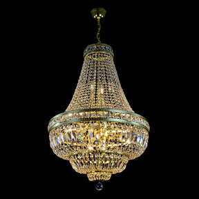 Aria Kingston 15 Light Basket Crystal Chandelier