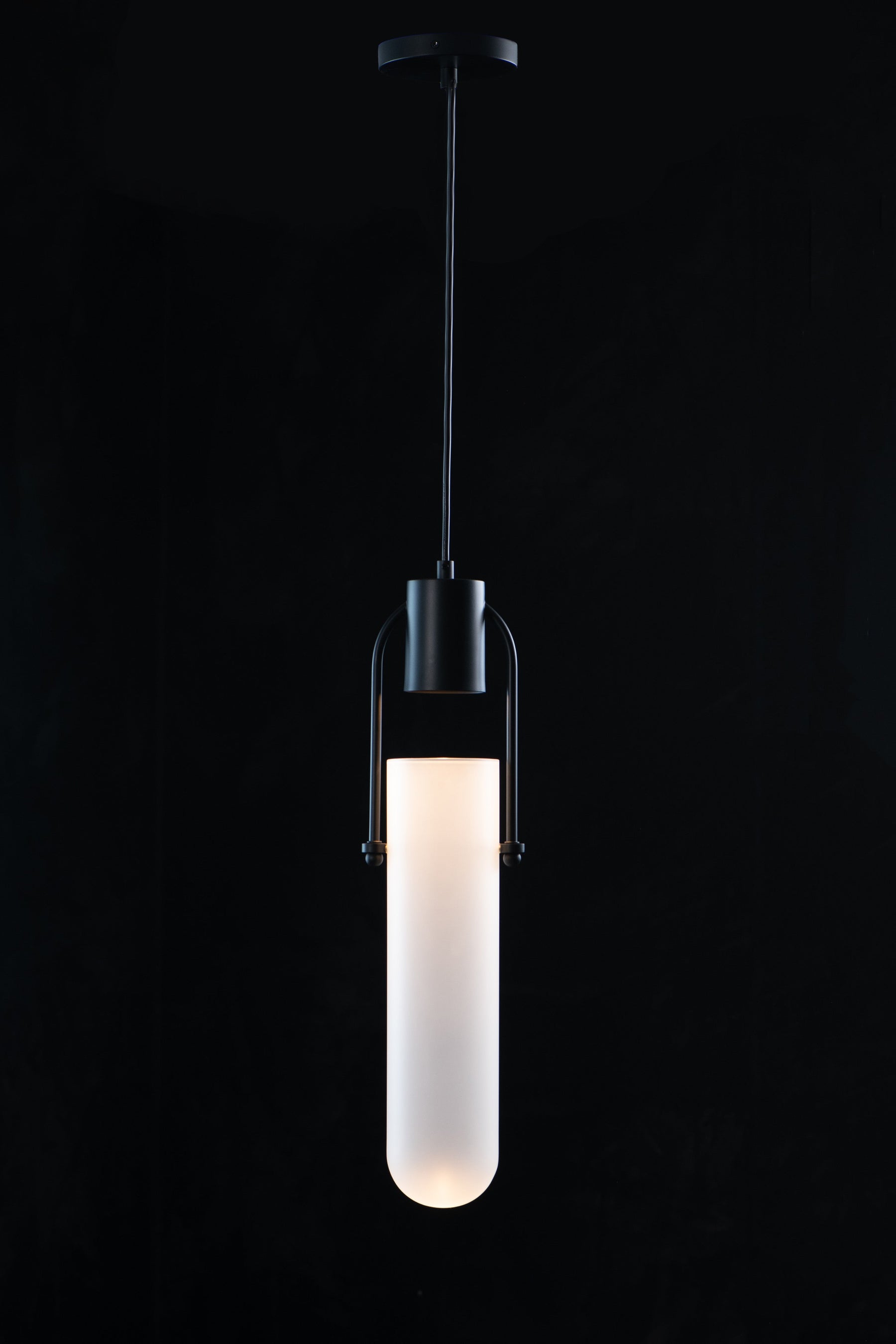 Aria Knox Matte Black Modern Pendant