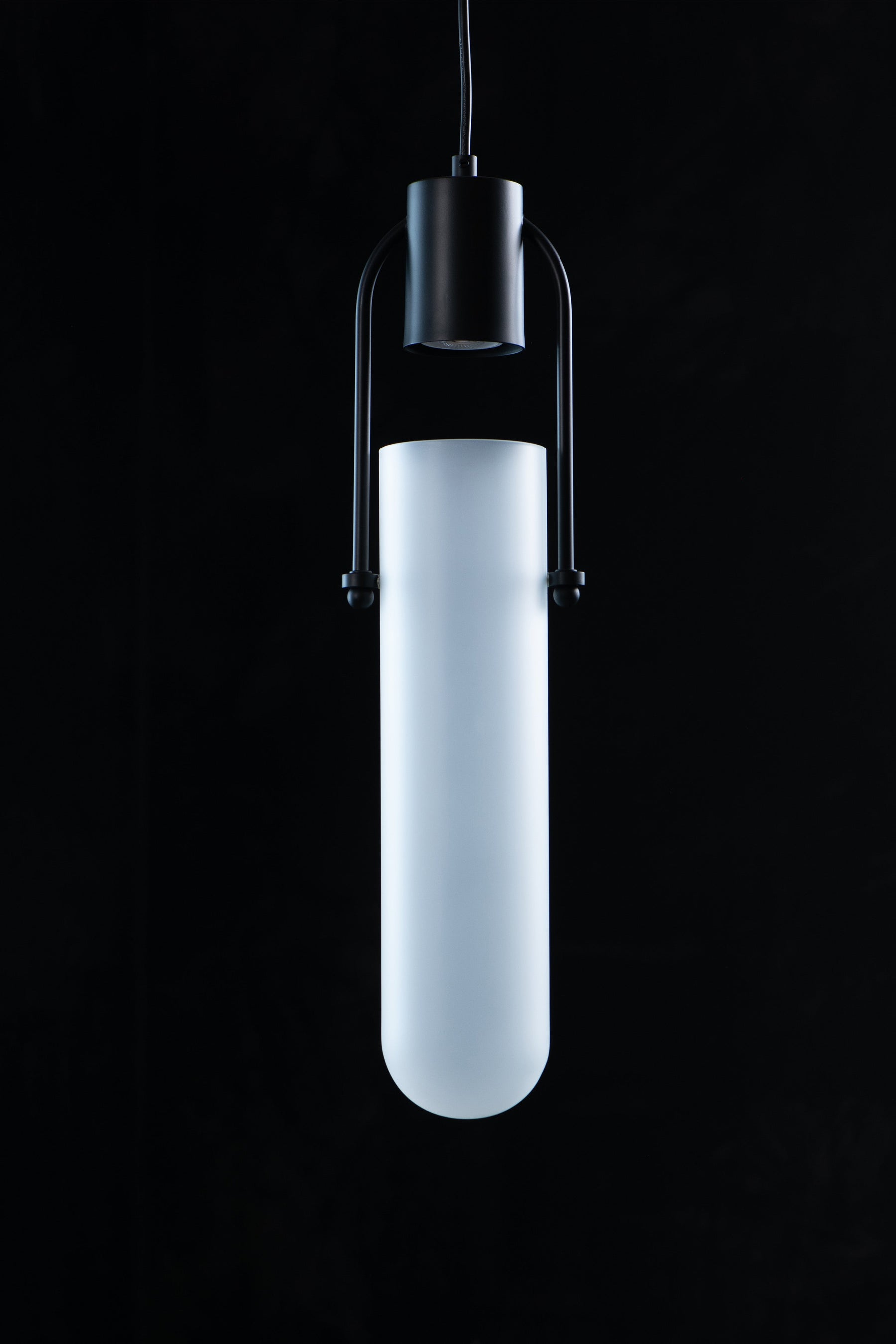 Aria Knox Matte Black Modern Pendant