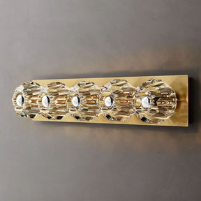 Bille De Crystal Ball  Linear Grand Wall Sconce