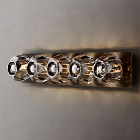 Bille De Crystal Ball  Linear Grand Wall Sconce