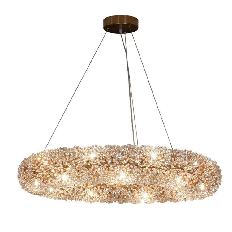 Iissabelle Flower Crystal Chandelier